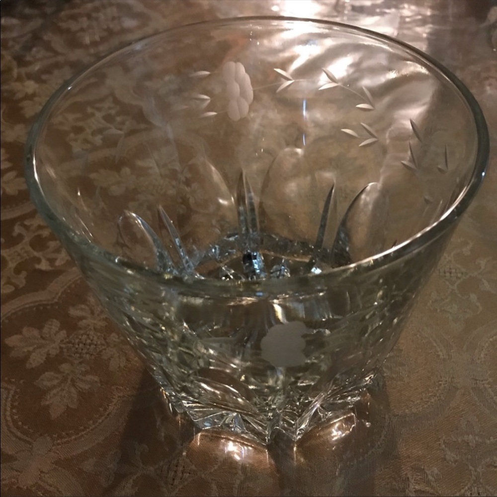 Princess house Crystal ice bucket